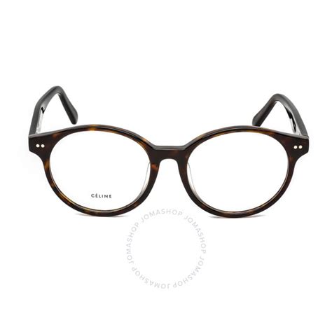 celine cl 50008 f|Celine Unisex Tortoise Round Eyeglass Frames CL50008F05252.